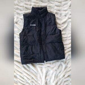 columbia black vest size 18/20 womens